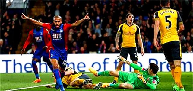  阿森纳绝杀水晶宫，厄德高补时世界波建功  